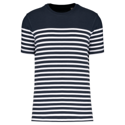 T-shirt marin col rond Bio...