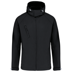 Veste softshell à capuche...