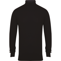 Pull col roulé