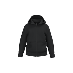 Sweat-shirt recyclé zippé à...