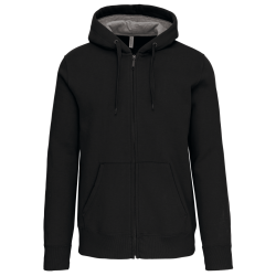 Sweat-shirt zippé capuche...