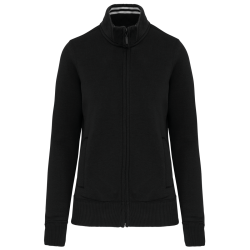 Veste molleton zippée femme