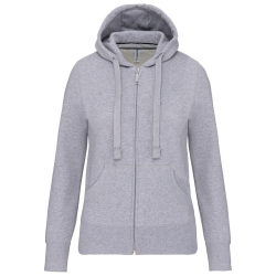 Sweat-shirt zippé capuche...