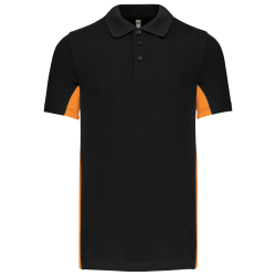 Polo piqué manches courtes...