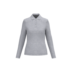 Polo manches longues femme