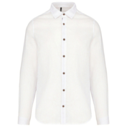 Chemise lin et coton...