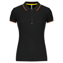 Polo manches courtes femme