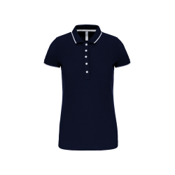 Polo maille piquée manches...