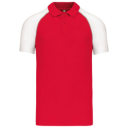 Polo baseball manches...