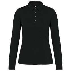 Polo jersey manches longues...