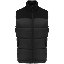 Bodywarmer matelassé bi-ton...