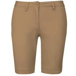 Bermuda chino femme