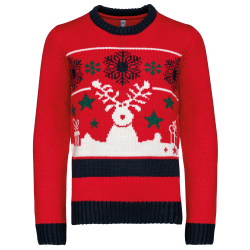 Pullover col rond de Noël...