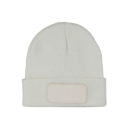 Bonnet recyclé avec patch...