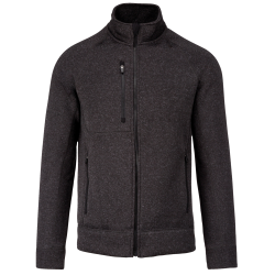 Veste zippée chinée homme