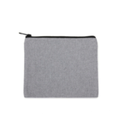 Trousse en toile tissée à...