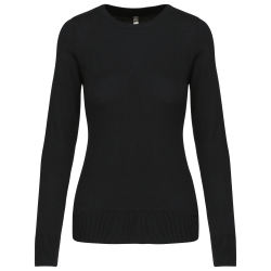 Pull col rond femme