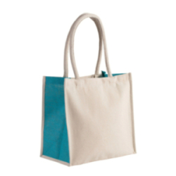 Sac cabas en coton / jute -...