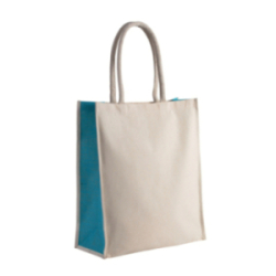 Sac cabas en coton / jute -...