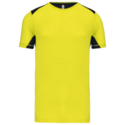 T-shirt de sport bicolore...