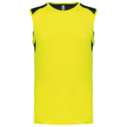 Débardeur de sport bicolore...