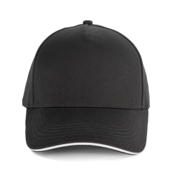 Casquette 5 panneaux avec...
