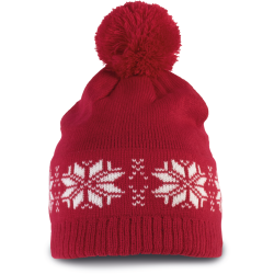 Bonnet de Noël tricoté...