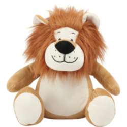 Peluche zippée lion...