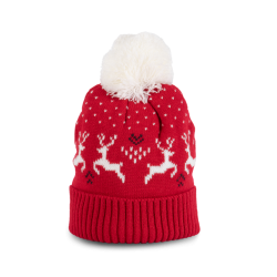Bonnet de Noël motifs rennes