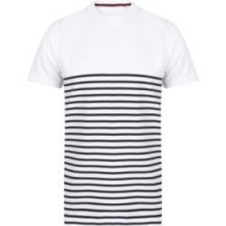 T-shirt breton à manches...