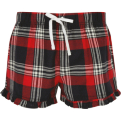 Short femme à motif tartan...