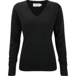 Pullover femme col v...