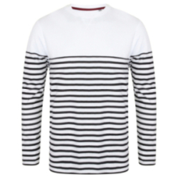 T-shirt breton à manches...