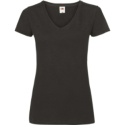 T-shirt femme col v...