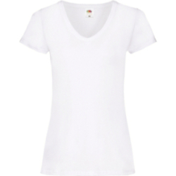 T-shirt femme col v...