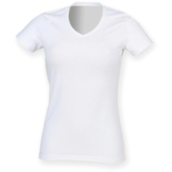 T-shirt femme col v feel...