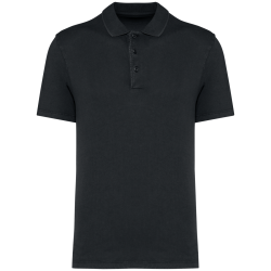 Polo écoresponsable délavé...