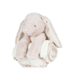 Peluche lapin & couverture...