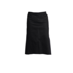 Tablier à taille noir long...