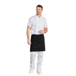 Tablier à taille noir court...
