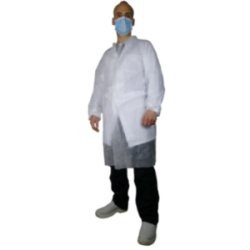 Blouse polypro blanche par...