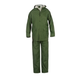 Complet de pluie pvc vert