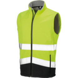 Gilet softshell high viz...