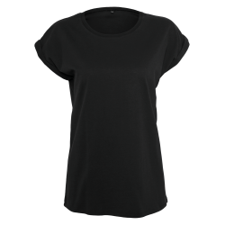 T-shirt manches à revers femme
