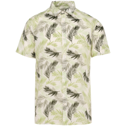 Chemise imprimé végétal homme