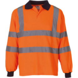 Polo manches longues haute...