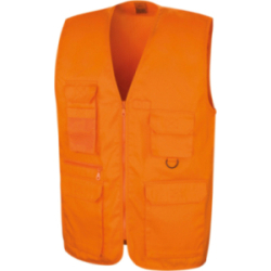 Gilet safari Polyester...