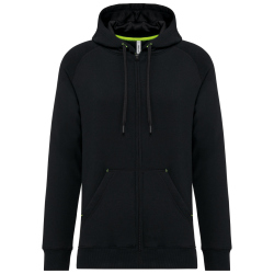 Veste zippée à capuche unisexe