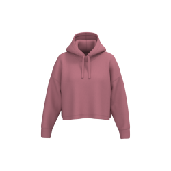 Sweat-shirt crop à capuche...