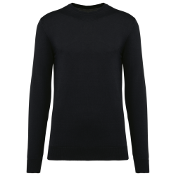 Pull Supima® col rond homme
